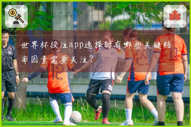 世界杯投注app选择时有哪些关键赔率因素需要关注？