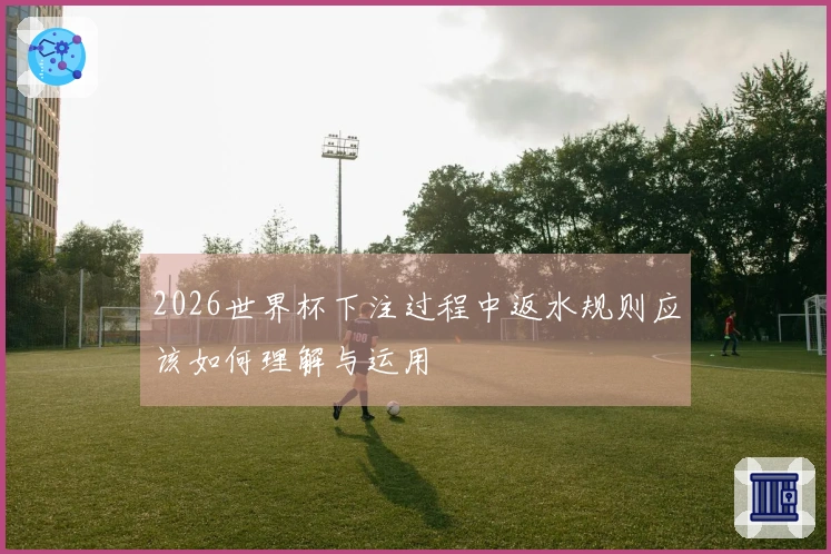 2026世界杯下注过程中返水规则应该如何理解与运用
